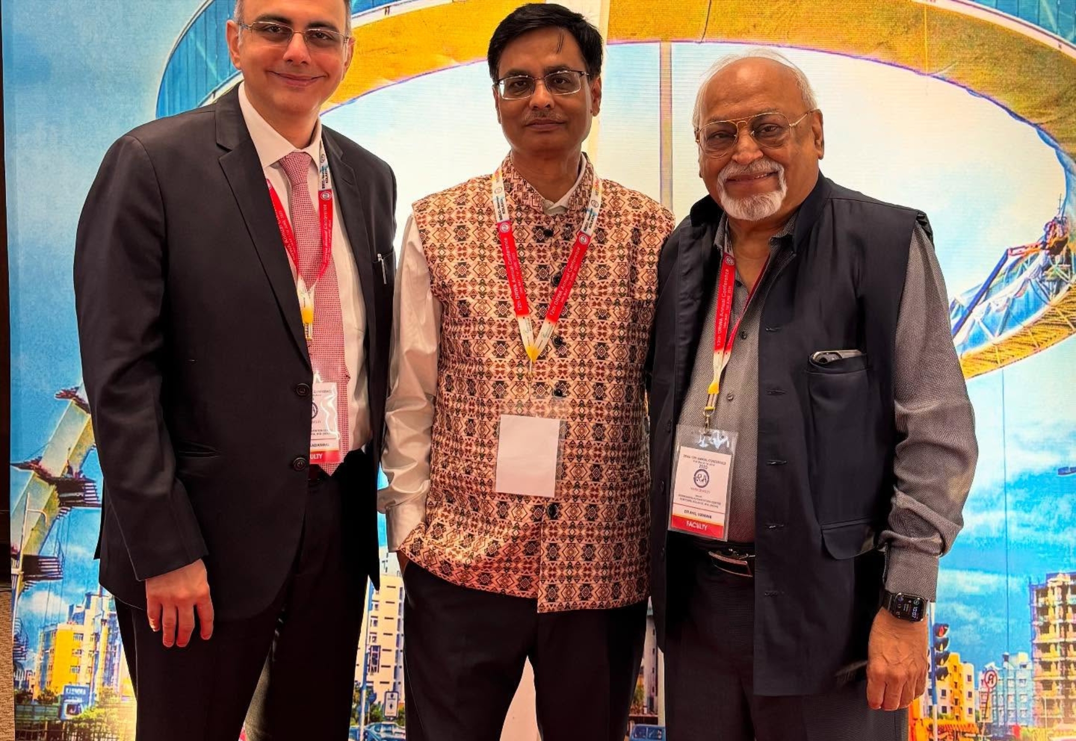 Dr Mudit Sabharwal with his faculty