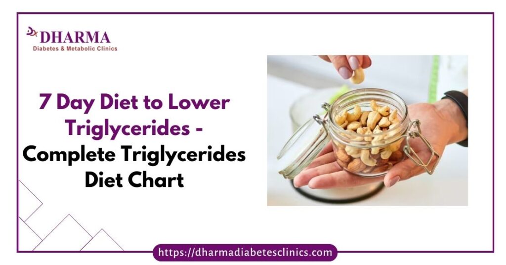 7 Day Diet to Lower Triglycerides