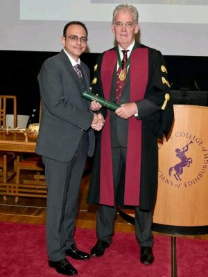 WhatsApp Image 2025-10-04 at 15.17.50_7ec39750 Dr Mudit Sabharwal Receiving his degree from Royal College of Physicians, Edinburgh, UK